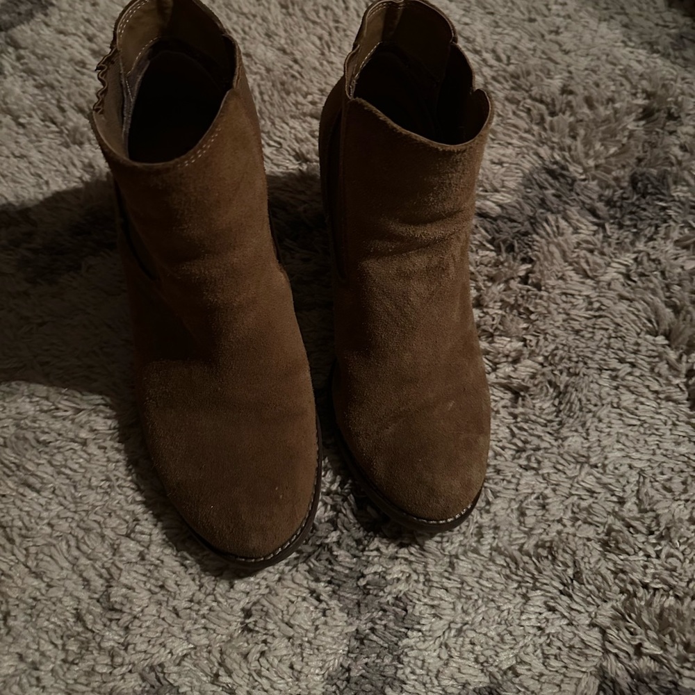 Luck brand wedge boot